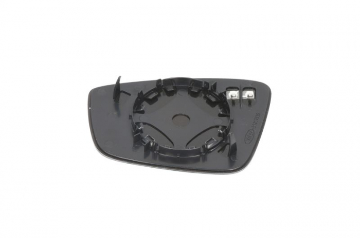 Sticla oglinda dreapta potrivit SEAT TOLEDO; SKODA FABIA, RAPID; VW JETTA dupa 2010 - incalzita, crom [2]