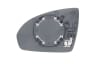 Sticla oglinda dreapta potrivit SMART FORTWO 2007-2014 - incalzita, crom [3]