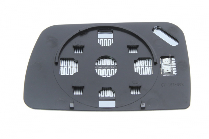 Sticla oglinda exterioara dreapta asferica, incalzita, albastru BMW X5 E53 dupa 2000 [2]