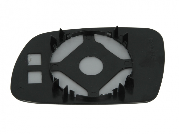 Sticla oglinda exterioara dreapta convex, albastru PEUGEOT 407 D dupa 2004 [2]