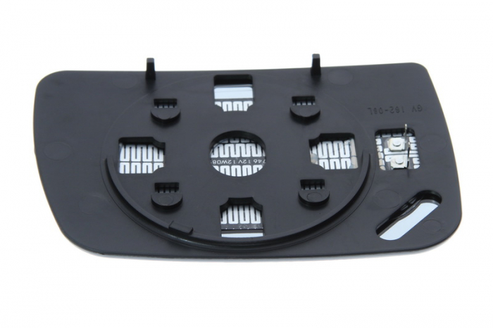 Sticla oglinda exterioara stanga asferica, incalzita, albastru BMW X5 E53 dupa 2001 [2]