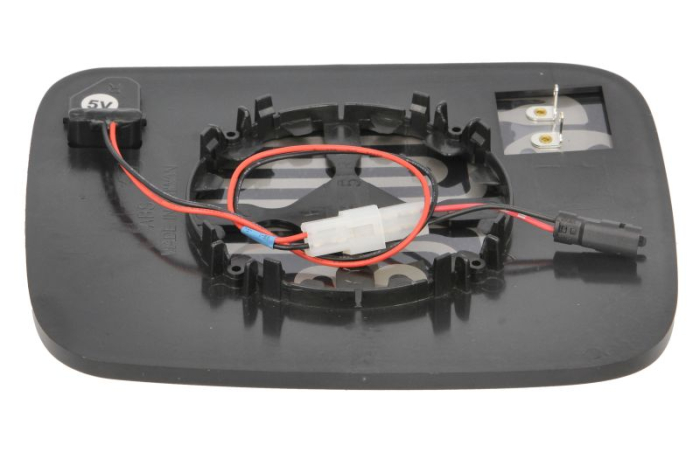 Sticla oglinda laterala dreapta convex, cu incalzire, asistenta banda potrivit JEEP RENEGADE 07.14-06.18 [2]