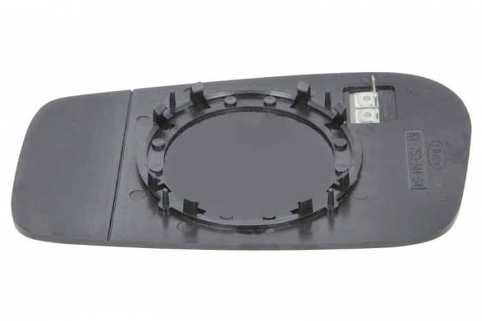 Sticla oglinda laterala Dreapta (convexa, albastru) potrivit CITROEN EVASION; FIAT ULYSSE; LANCIA ZETA; PEUGEOT 806 06.94-09.02 [2]