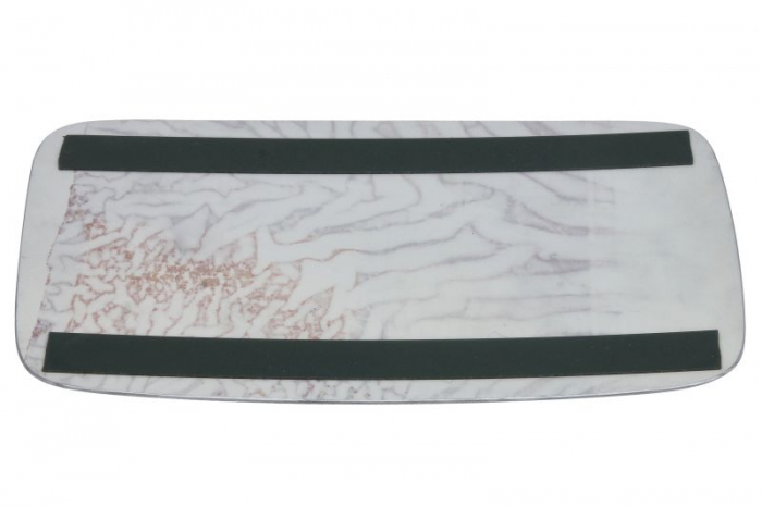 Sticla oglinda laterala Dreapta (convexa, crom, Doka) potrivita VW MULTIVAN V, TRANSPORTER V 04.03-08.15 [2]