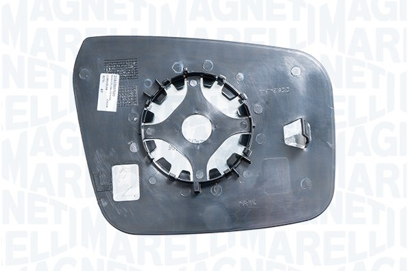 Sticla oglinda laterala Dreapta potrivita NISSAN NAVARA D40, PATHFINDER III R51 2005-2012 (convexa, crom) [2]