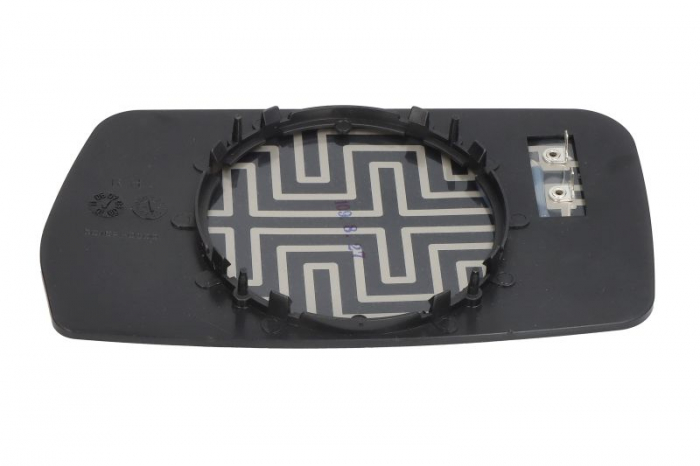 Sticla oglinda laterala Dreapta (convexa, incalzita, albastru) potrivit CITROEN XANTIA 03.93-04.03 [2]