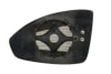 Sticla oglinda laterala Dreapta convexa, incalzita potrivit CHEVROLET CRUZE 2009-2012 [3]