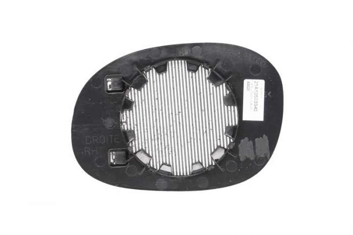 Sticla oglinda laterala Dreapta (convexa, incalzita) potrivit CITROEN C2, C2 ENTERPRISE, C3 I, XSARA PICASSO; PEUGEOT 1007, 206 08.98- [2]