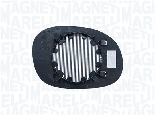 Sticla oglinda laterala Dreapta (convexa, incalzita) potrivit CITROEN C2, C2 ENTERPRISE, C3 I, XSARA PICASSO; PEUGEOT 1007, 206 08.98- [4]