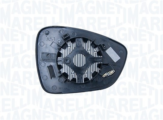 Sticla oglinda laterala Stanga potrivita DS DS3; CITROEN C3 II, DS3 2009-2016 (convexa, incalzita) [2]
