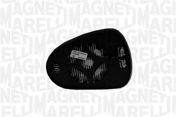 Sticla oglinda laterala Dreapta potrivita SEAT EXEO, IBIZA V 6F, LEON 1P 2008-2021 (convexa, incalzita) [2]