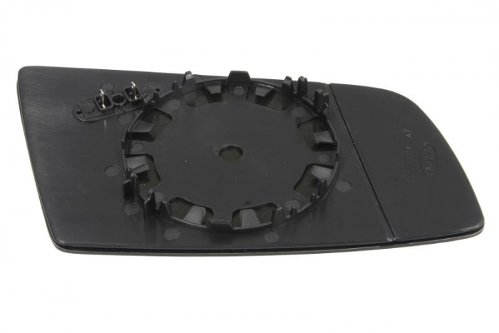 Sticla oglinda laterala Stanga asferice, incalzita, albastru potrivit BMW 6 E63, 6 E64 2003-2010 [2]