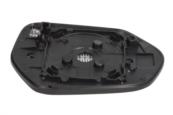 Sticla oglinda laterala Stanga (asferice, incalzita, crom) potrivit TOYOTA PRIUS, PRIUS PHV 09.15-01.00 [2]