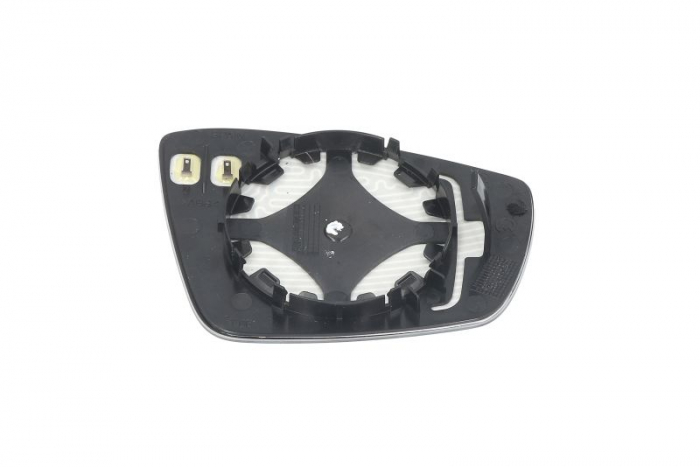 Sticla oglinda laterala Stanga (asferice, incalzita) potrivit VW POLO, POLO IV, POLO V 09.02- [2]