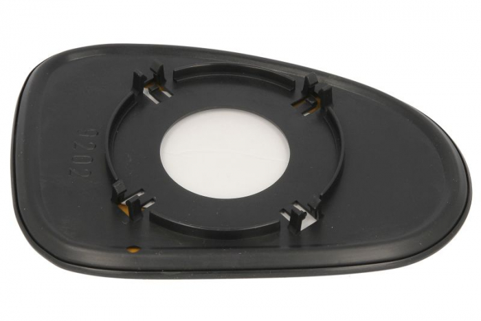 Sticla oglinda laterala Stanga convexa, crom potrivit CHEVROLET MATIZ, SPARK; DAEWOO MATIZ dupa 1998 [2]