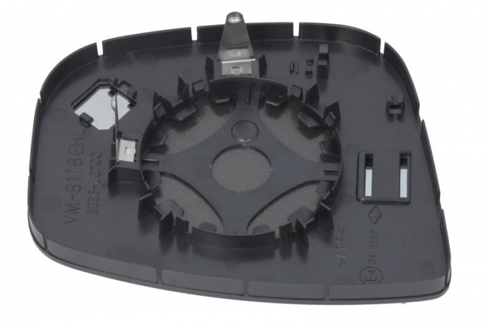 Sticla oglinda laterala Stanga convexa, crom potrivit CITROEN BERLINGO, BERLINGO MULTISPACE, BERLINGO/MINIVAN, JUMPY, SPACETOURER; PEUGEOT EXPERT, EXPERT TEPEE, PARTNER, PARTNER TEPEE dupa 1996 [2]