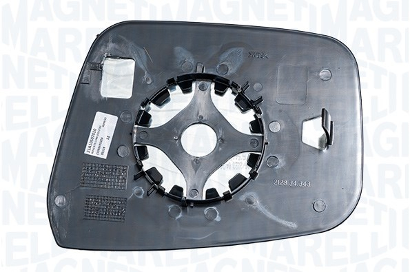 Sticla oglinda laterala Stanga potrivita NISSAN NAVARA D40, PATHFINDER III R51 2005-2012 (convexa, crom) [2]