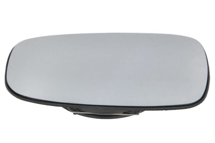 Sticla oglinda laterala Stanga (convexa, crom) potrivit PEUGEOT 306, 306 HATCHBACK, 306 KOMBI 04.93-12.02 -04.02
