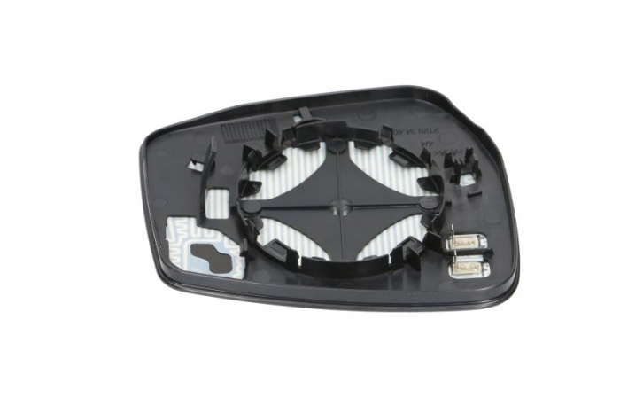 Sticla oglinda laterala Stanga convexa, incalzita, crom potrivit NISSAN NOTE dupa 2013 [2]