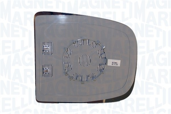 Sticla oglinda laterala Stanga Superior potrivita IVECO DAILY IV 2006-2011 (convexa, incalzita, crom) [3]
