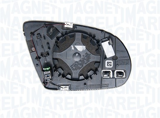 Sticla oglinda laterala Stanga (convexa, incalzita) potrivit AUDI A8 D4 11.09-01.18 [3]