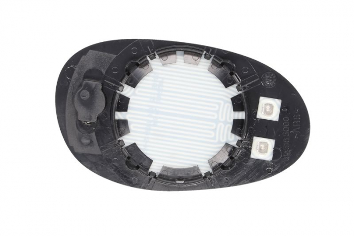 Sticla oglinda laterala Stanga (convexa, incalzita) potrivit SMART CABRIO, CITY-COUPE, CROSSBLADE, FORTWO, ROADSTER 07.98-01.07 [2]