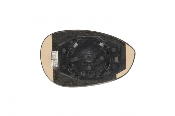 Sticla oglinda laterala Stanga (convexa) potrivit ABARTH 500 / 595 / 695, 500C / 595C / 695C, GRANDE PUNTO, PUNTO, PUNTO EVO; FIAT 500, 500 C, GRANDE PUNTO, LINEA, PUNTO, PUNTO EVO 09.99- [3]