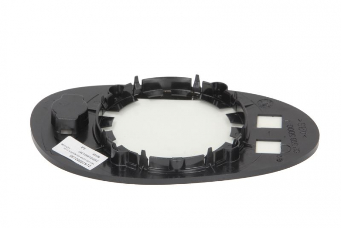 Sticla oglinda laterala Stanga (convexa) potrivit SMART CABRIO, CITY-COUPE, CROSSBLADE, FORTWO, ROADSTER 07.98-01.07 [2]