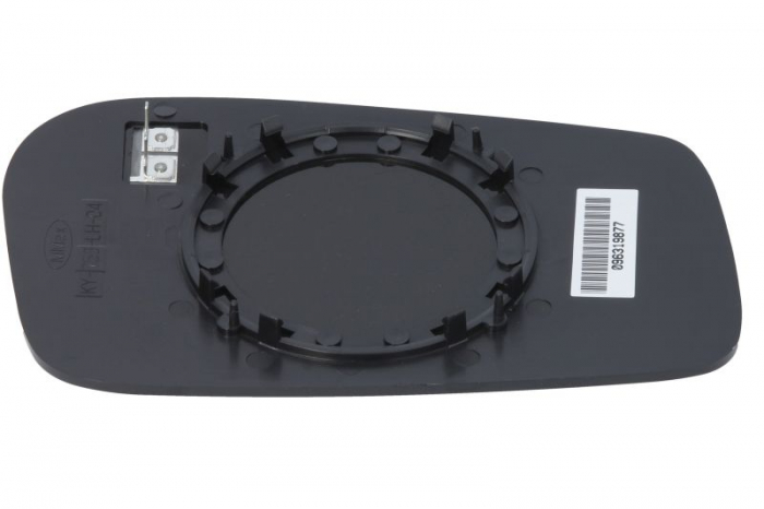 Sticla oglinda laterala Stanga (plat, incalzita, albastru) potrivit CITROEN EVASION; FIAT ULYSSE; LANCIA ZETA; PEUGEOT 806 06.94-10.03 [2]