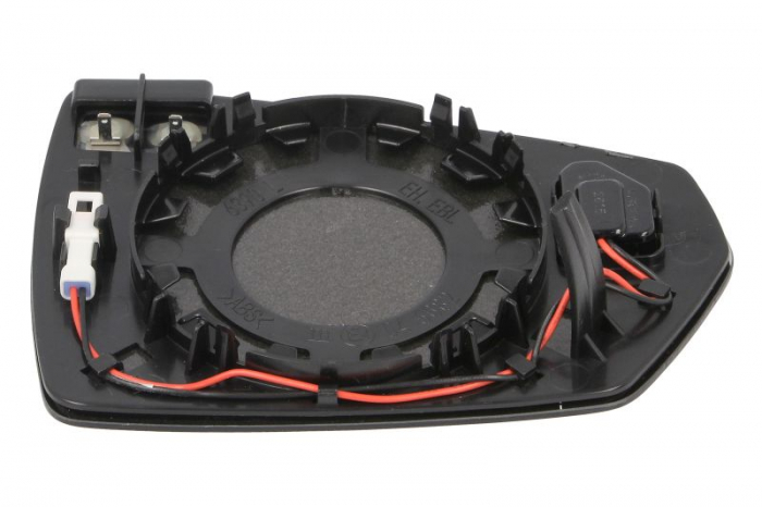 Sticla oglinda stanga (asferic, cu incalzire, asistent la schimbarea benzii) potrivit AUDI A1 GB; VW POLO VI AW 09.17- [2]