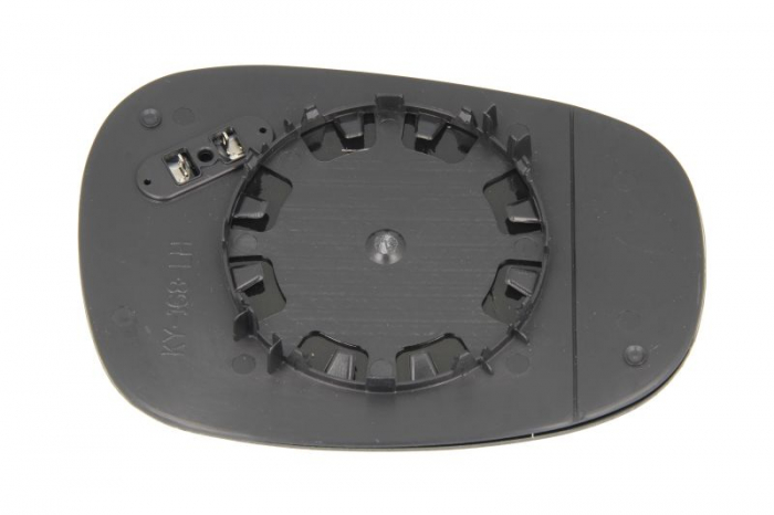 Sticla oglinda stanga potrivit BMW Seria 1, 3 2006-2013 - asferic, incalzita, crom [2]