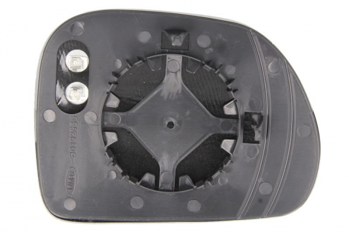 Sticla oglinda stanga asferica, incalzita, crom FIAT 500L [2]