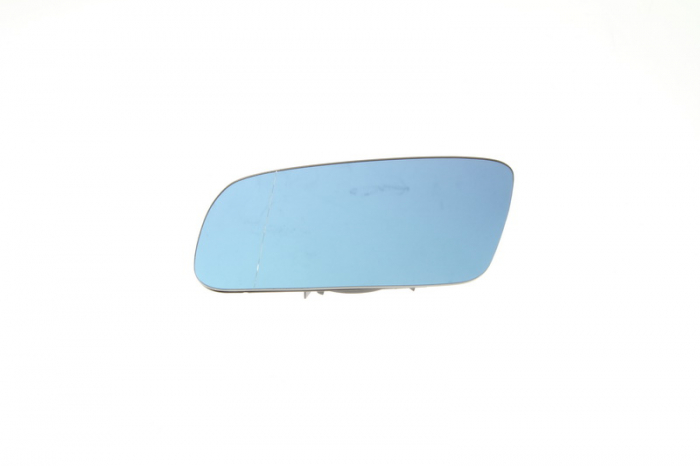 Sticla oglinda stanga AUDI A3 intre 2000-2003 asferica, albastru, incalzita