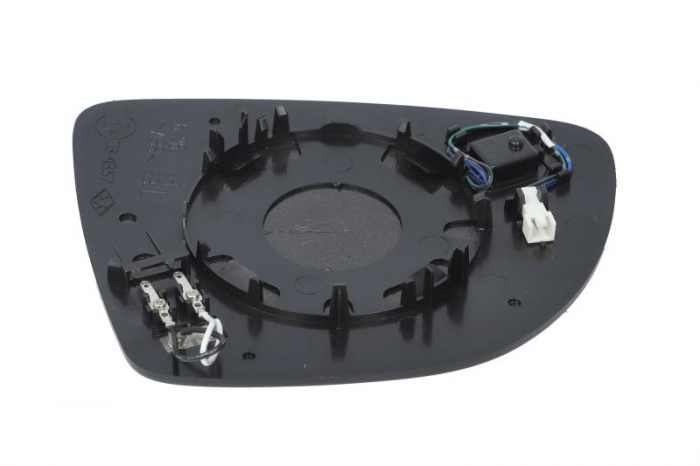 Sticla oglinda stanga (convex, cu incalzire) potrivit NISSAN LEAF, MICRA V; RENAULT CAPTUR, CLIO IV Ph II, ZOE 06.16- [2]