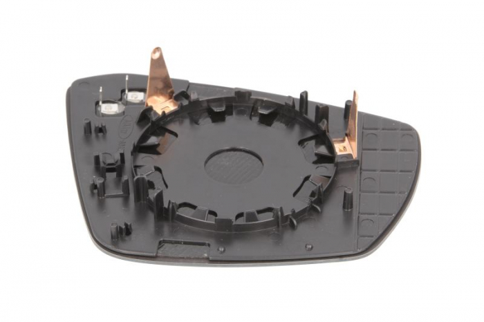 Sticla oglinda stanga incalzita, crom SKODA OCTAVIA III; VW T-ROC dupa 2012 [2]