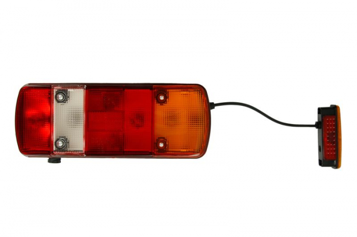 Stop dreapta (12 24V, cu semnalizare, cu proiector ceata, lumina de marsarier, cu lumina stop, lumini parcare, reflector, connector: AMP 7PIN Bayonet) potrivit MAN TGA, TGL I, TGM I 04.00-