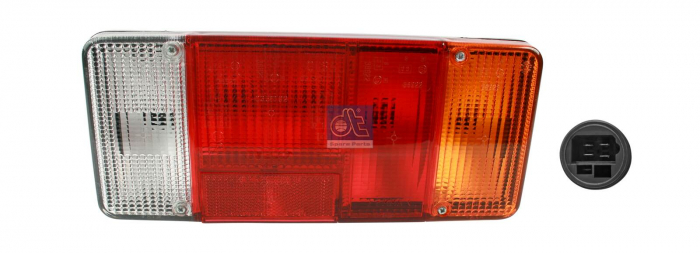 Stop dreapta (12/24V, cu semnalizare, lumină de marșarier, cu lumina stop, lumini parcare, reflector, connector: 5PIN) potrivit IVECO ZETA, DAILY I, DAILY II 01.78-05.99 [3]