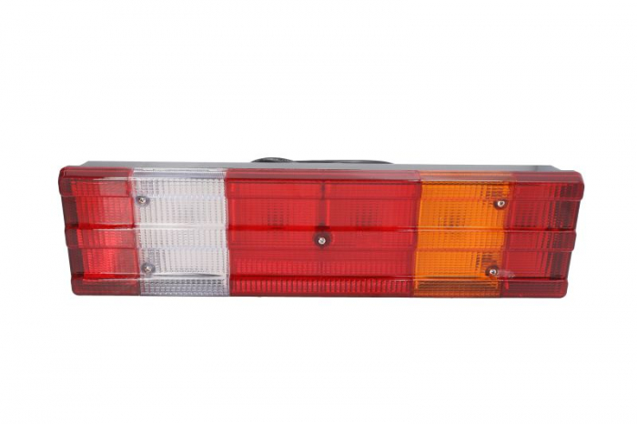 Stop dreapta (24V, cu semnalizare, cu proiector ceata, lumina de marsarier, cu lumina stop, lumini parcare, lungime furtun: 1,2m, cu dop) potrivit MERCEDES MK, SK 07.87-09.96