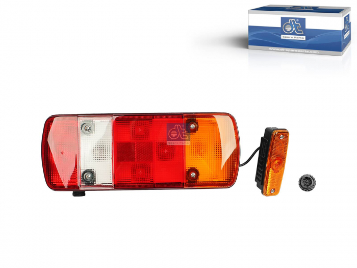 Stop dreapta (24V, cu semnalizare, cu proiector ceață, lumină de marșarier, cu lumina stop, lumini parcare) potrivit MAN TGA, TGL I, TGM I 04.00- [3]