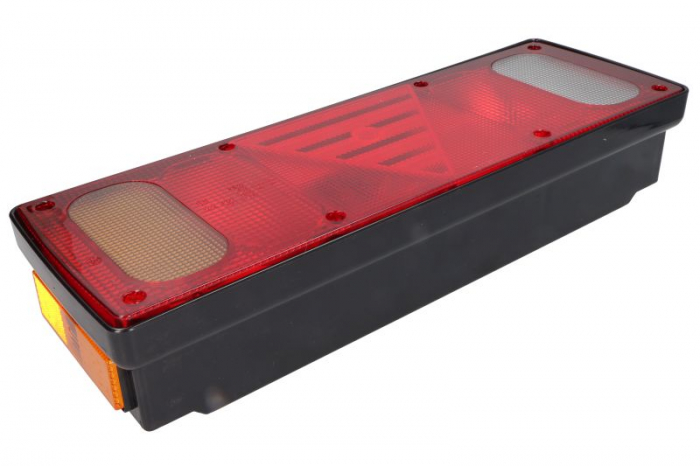 Stop dreapta; EASYCONN I (C5W/P21W/R5W, 24V, rosu, cu semnalizare, cu proiector ceață, lumină de marșarier, cu lumina stop, lumini parcare) potrivit KRONE; SCHMITZ [3]