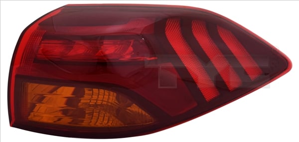 Stop dreapta exterior, LED P21W potrivit HYUNDAI TUCSON 07.18-06.20