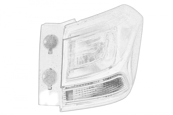 Stop dreapta (exterior) potrivit HYUNDAI i30 PD Hatchback 02.17-09.18