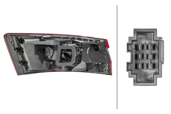 Stop Dreapta (extern, LED) potrivit SKODA SUPERB III 03.15- [4]