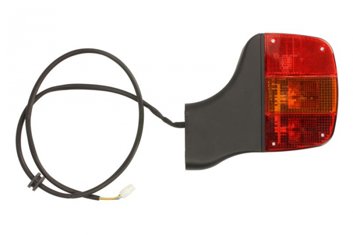 Stop dreapta (P21W R10W, 12V, cu semnalizare, lumina de marsarier, cu lumina stop, lumini parcare) potrivit CASE IH 1060 C, 1070 C, 1075 C, 1085 C, 1095 C; NEW HOLLAND T4020 2WD, T4020 4WD, T4030 2WD