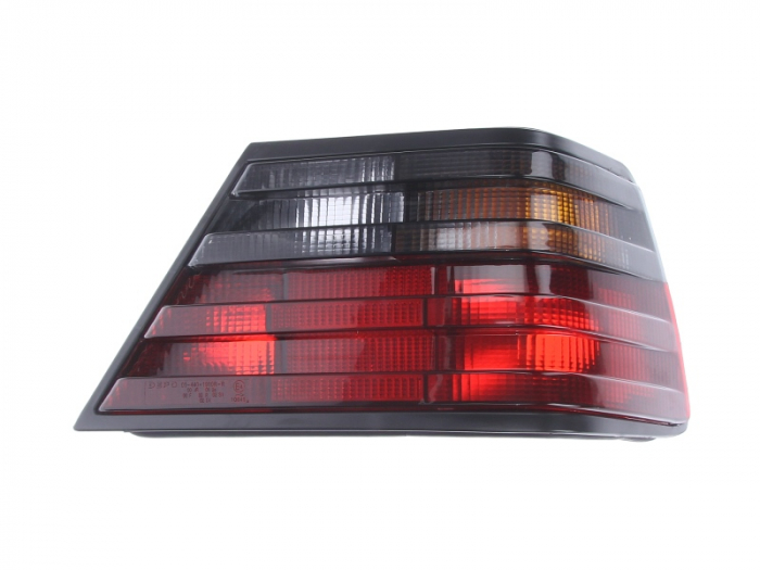 Stop lampa spate dreapta culoare semnalizator fumuriu, culoare sticla rosu MERCEDES Clasa E W124 Cabriolet Coupe Sedan intre 1992-1998