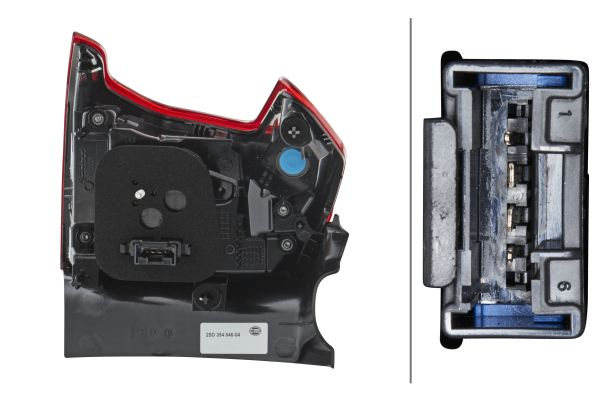 Stop lampa spate Dreapta potrivit PEUGEOT 2008 I 1.2-1.6D dupa 2013 (extern, LED) [2]