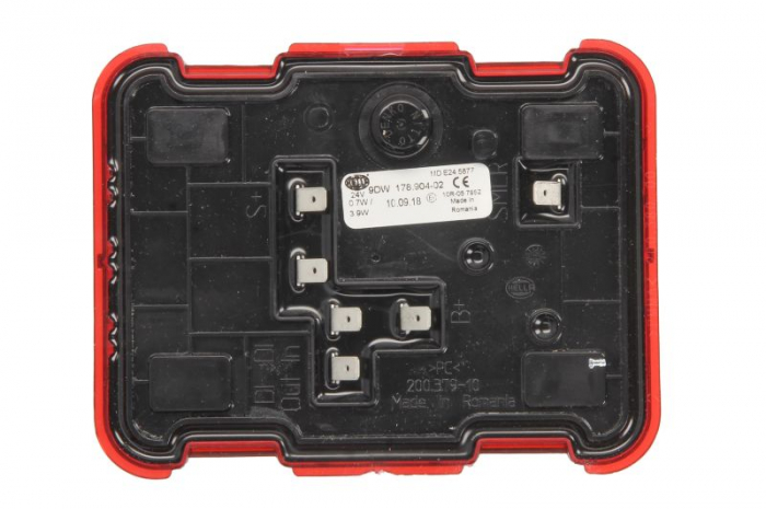 Stop lampa spate element stanga/dreapta EASYCONN I (LED, 24V, cu lumina stop, lumina parcare, reflector triunghiular) potrivit KRONE [2]