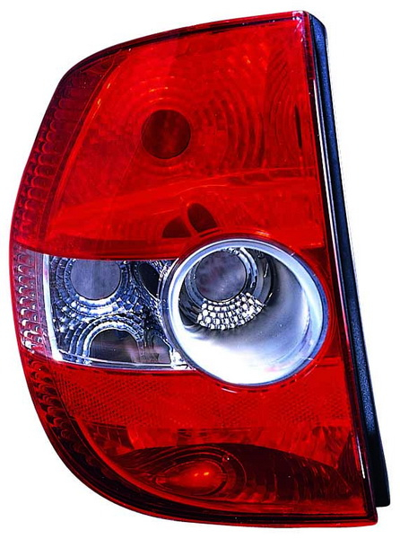 Stop lampa spate stanga culoare semnalizator alb, culoare sticla rosu VW FOX Hatchback intre 2005-2011