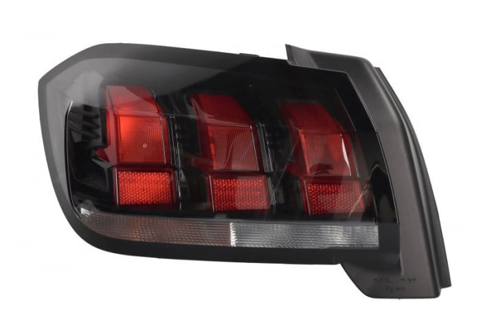 Stop lampa spate stanga (culoare sticla rosu, lumina marsalier) potrivit PEUGEOT 208 dupa 2019