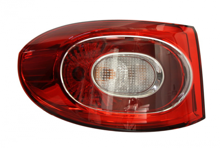 Stop lampa spate stanga exterior culoare semnalizator alb, culoare sticla rosu VW TIGUAN I intre 2007-2011